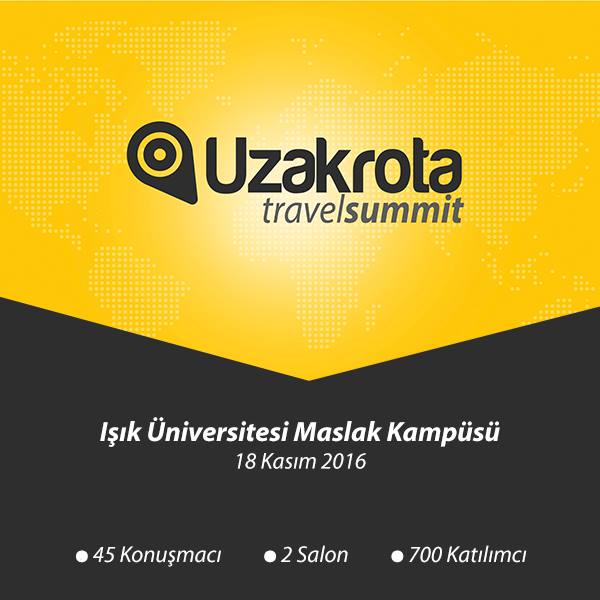 Uzakrota Travel Summit 18 Kasım’da Işık Üniversitesi’nde